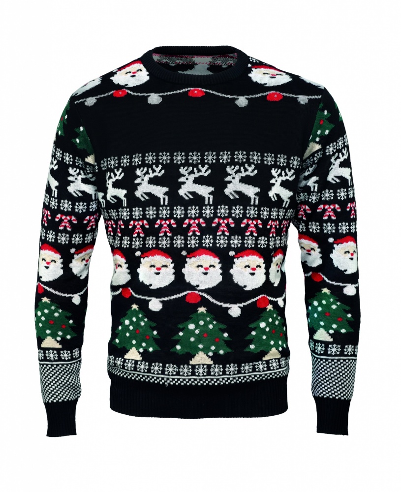 Logo trade corporate gift photo of: Christmas LED sweater L/XL